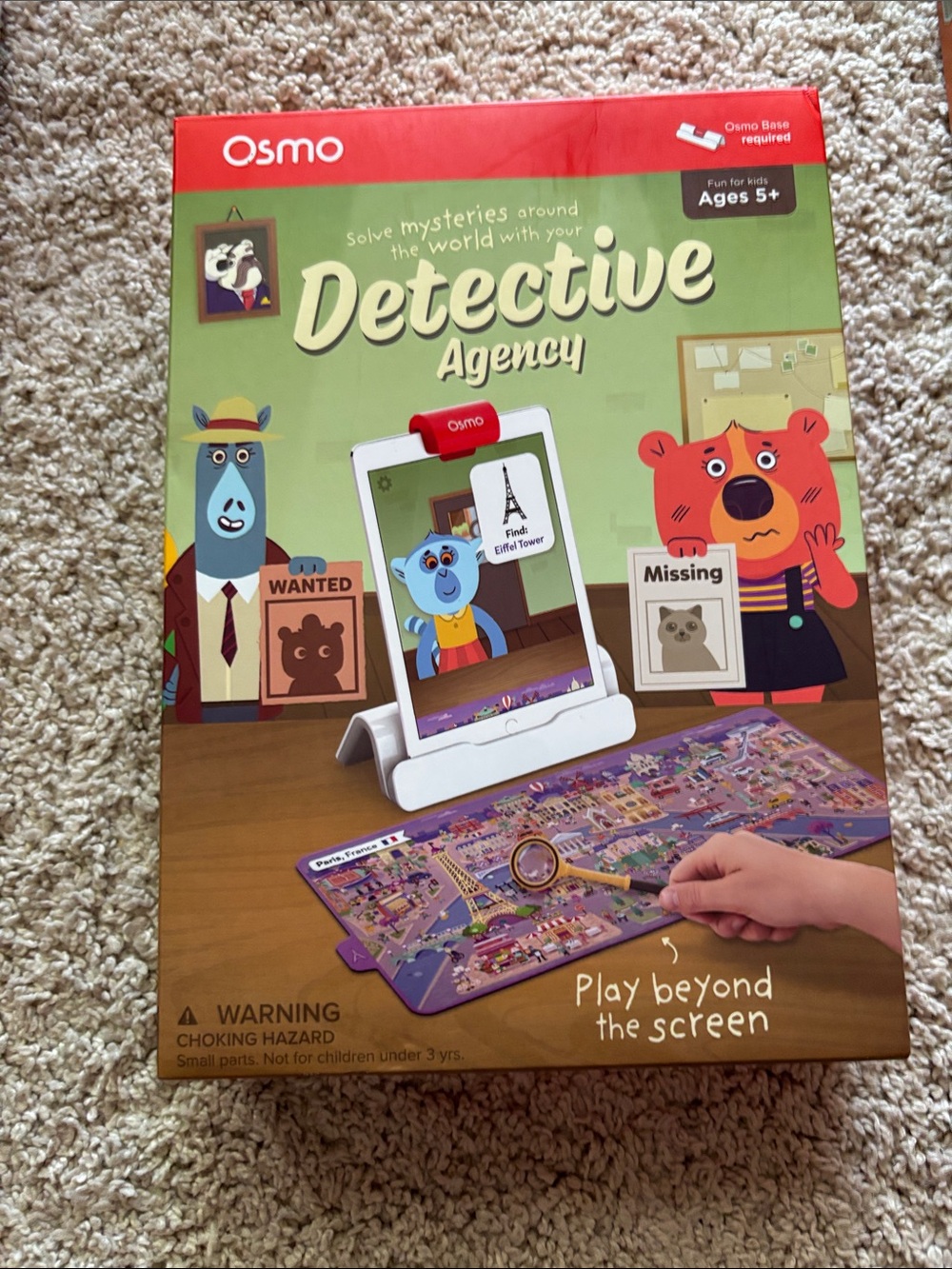 Detective Agency Kids Toy - Green Game Set